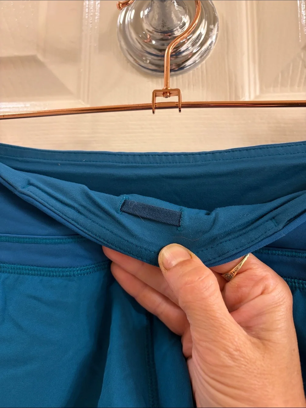 Lululemon Run Times Shorts (4-way Stretch) Tofino Teal / Alberta Lake